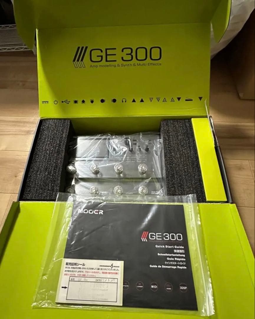 MOOER GE300 使用可能 電源端子にぐらつきあり