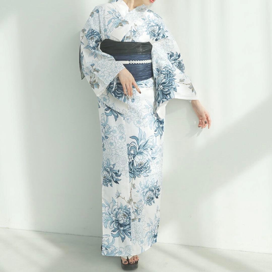 DITA 湊色の乱菊重ね 浴衣