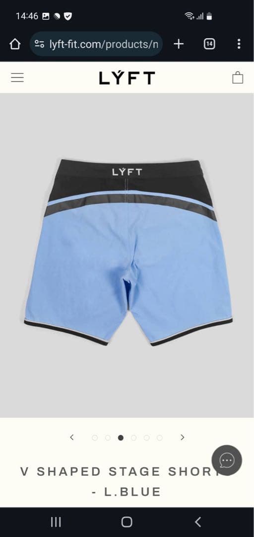 LYFT リフト サーフパンツ フィジーク Sサイズ