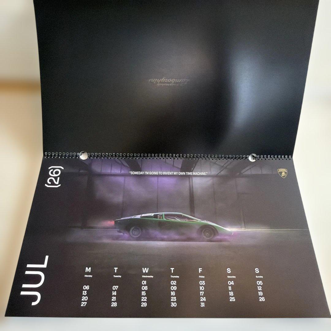 非売品】2026年/ランボルギーニ/壁掛けカレンダー/大型