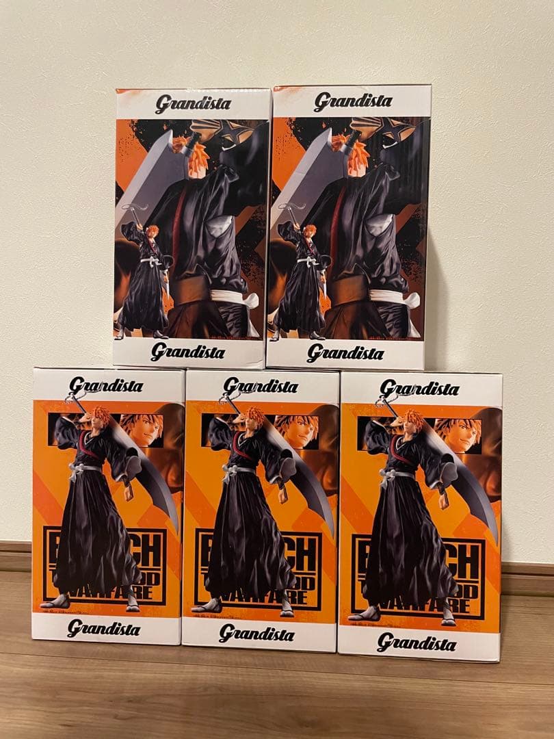 BLEACH Grandista 黒崎一護5体セット