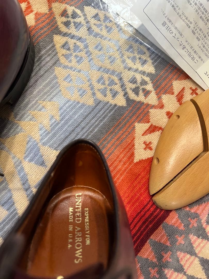 Alden オールデン Vチップ コードバン 54321 バーガンディ