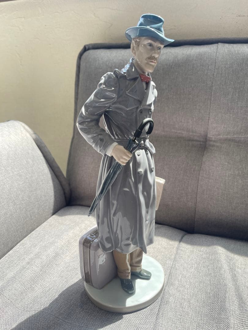 リヤドロ 希少価値　トランク　男性　35センチ