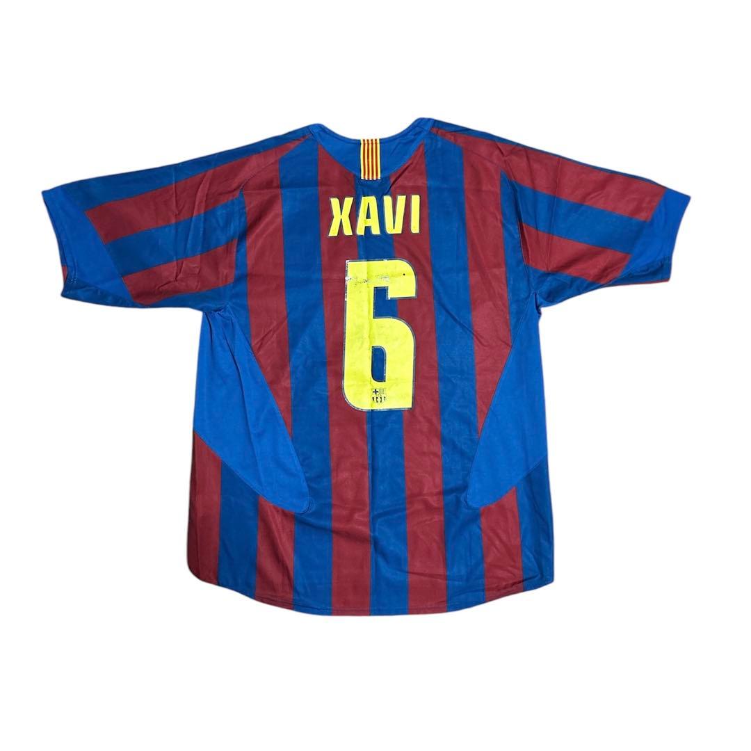 NIKE 05-06 バルセロナ H ユニフォーム #6 シャビ エルナンデス - メルカリ