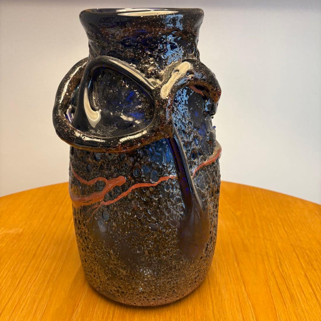 唐津焼 花入 花瓶 オブジェ 朝鮮唐津 唐津 流釉 時代 癒しグッズ 2025