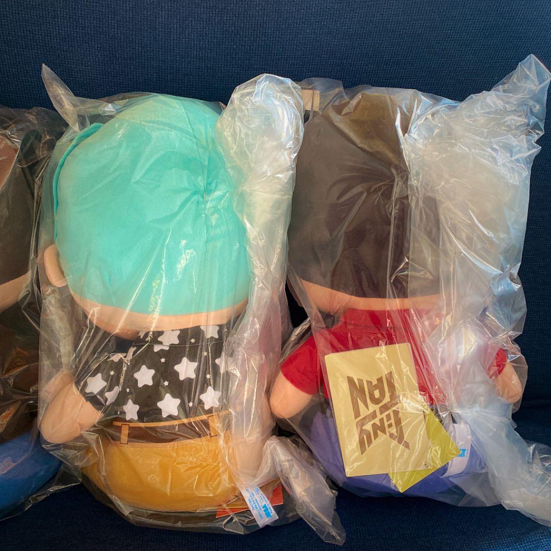 TinyTAN BTS メガジャンボ おすわり ぬいぐるみ フル　コンプ　セット