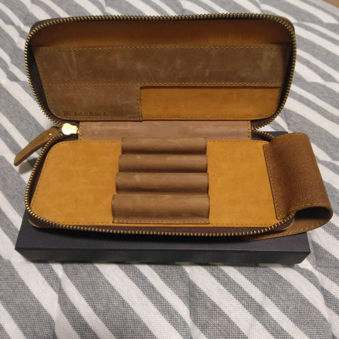 Bahagia&Craft レザー筆箱