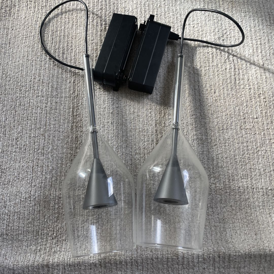 コイズミ　AP45328L ダクトレールセット　ワイングラス　ブラック