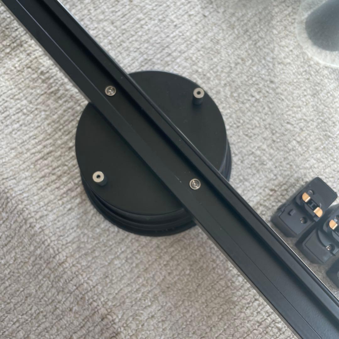 コイズミ　AP45328L ダクトレールセット　ワイングラス　ブラック