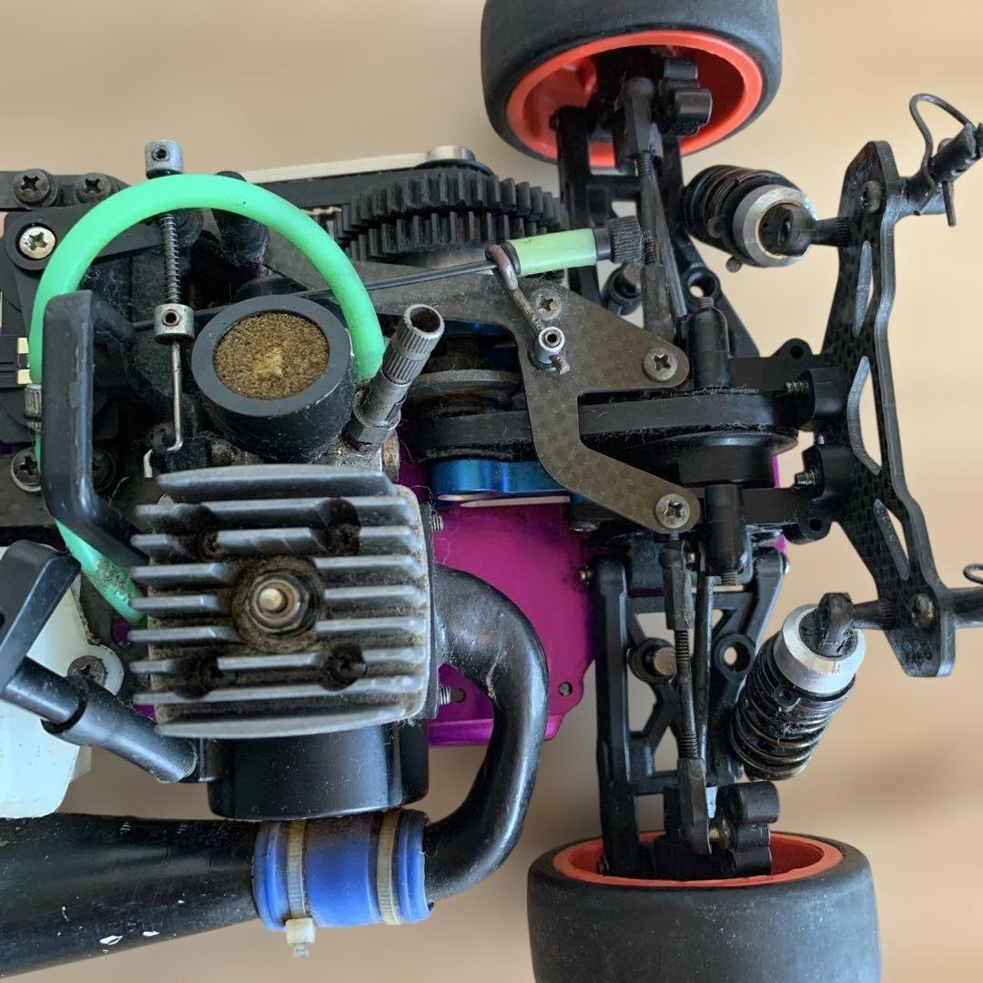 東京理研です。HPI RCホビーラジコンカー カーボンファイバー製当時もの