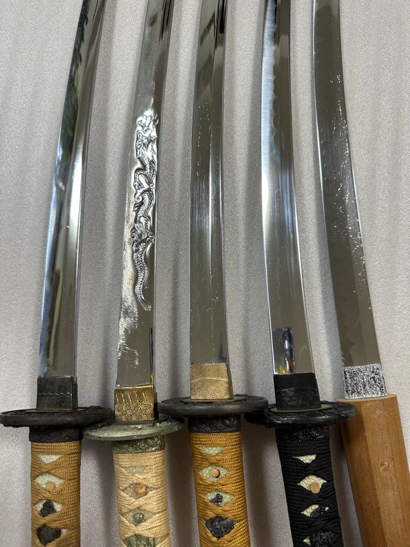 模造刀 脇差10点まとめ　黒鞘　金茶漆鞘　白鞘 26A