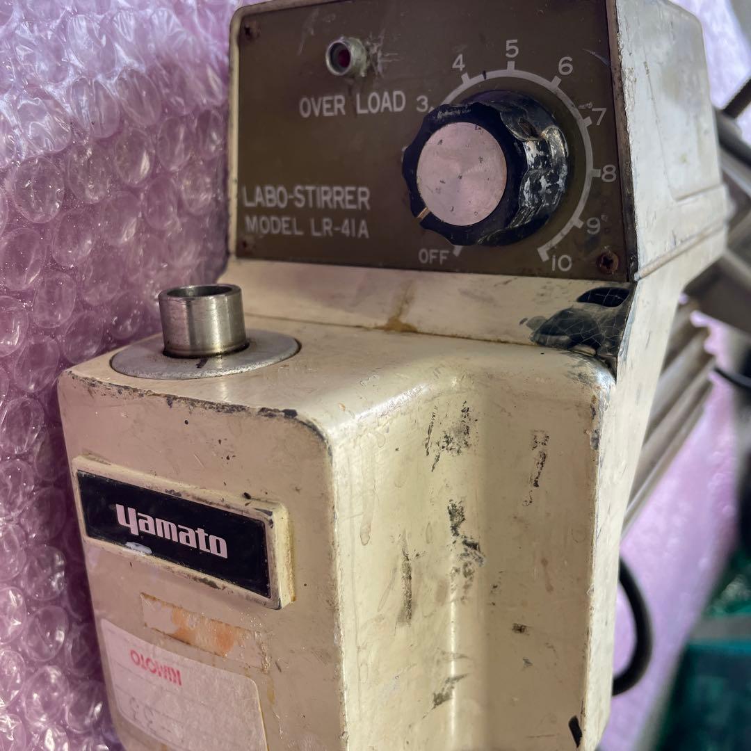 Yamato LR-41A ラボ用攪拌機 LABO-STIRRER 通電ok Yamato LR-41A ラボ