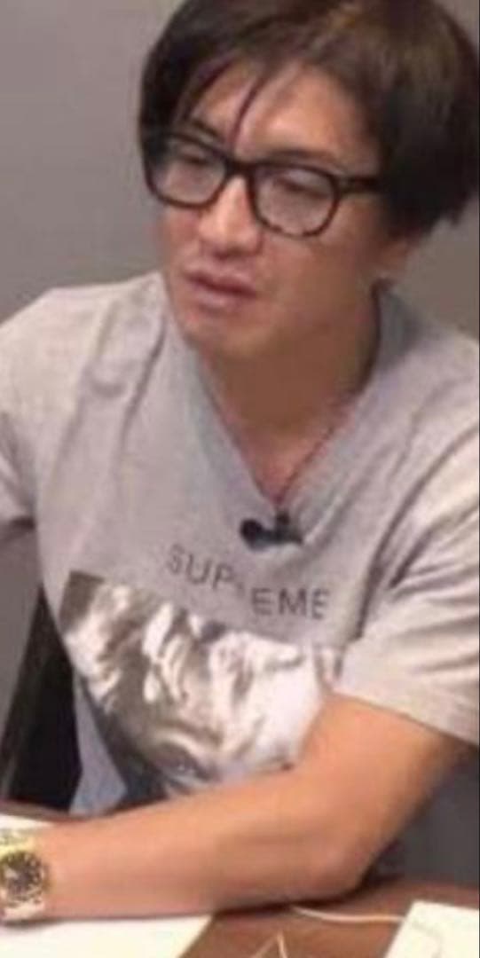 キムタク着 Supreme cry baby Tee グレー M 新品未使用 - メルカリ