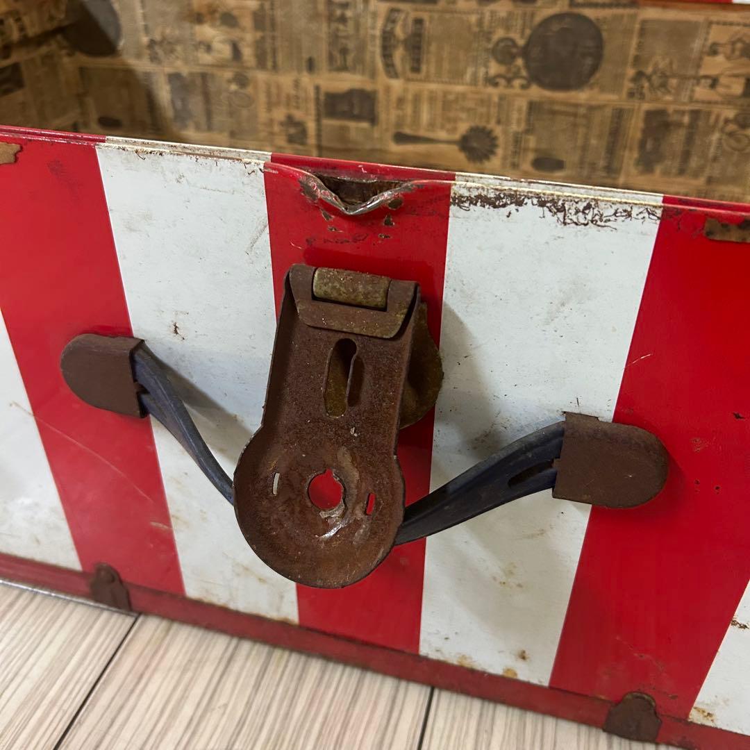 アメリカン ヴィンテージ 家具 アメリカ国旗 星条旗 トランク ボックス