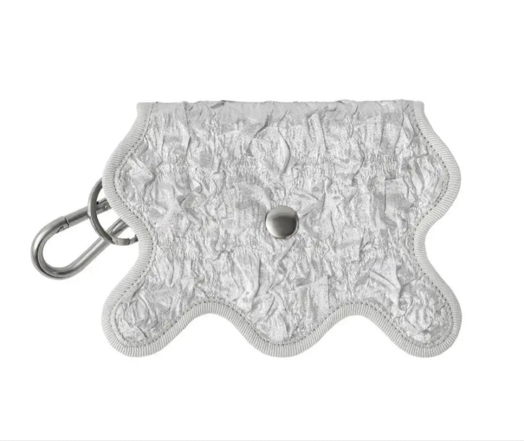 norienomoto ノリエノモト wave purse シルバー