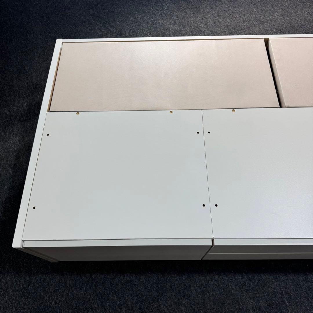 ニトリ シングル ベッドフレーム ジオチェスト 収納 格安 d3847