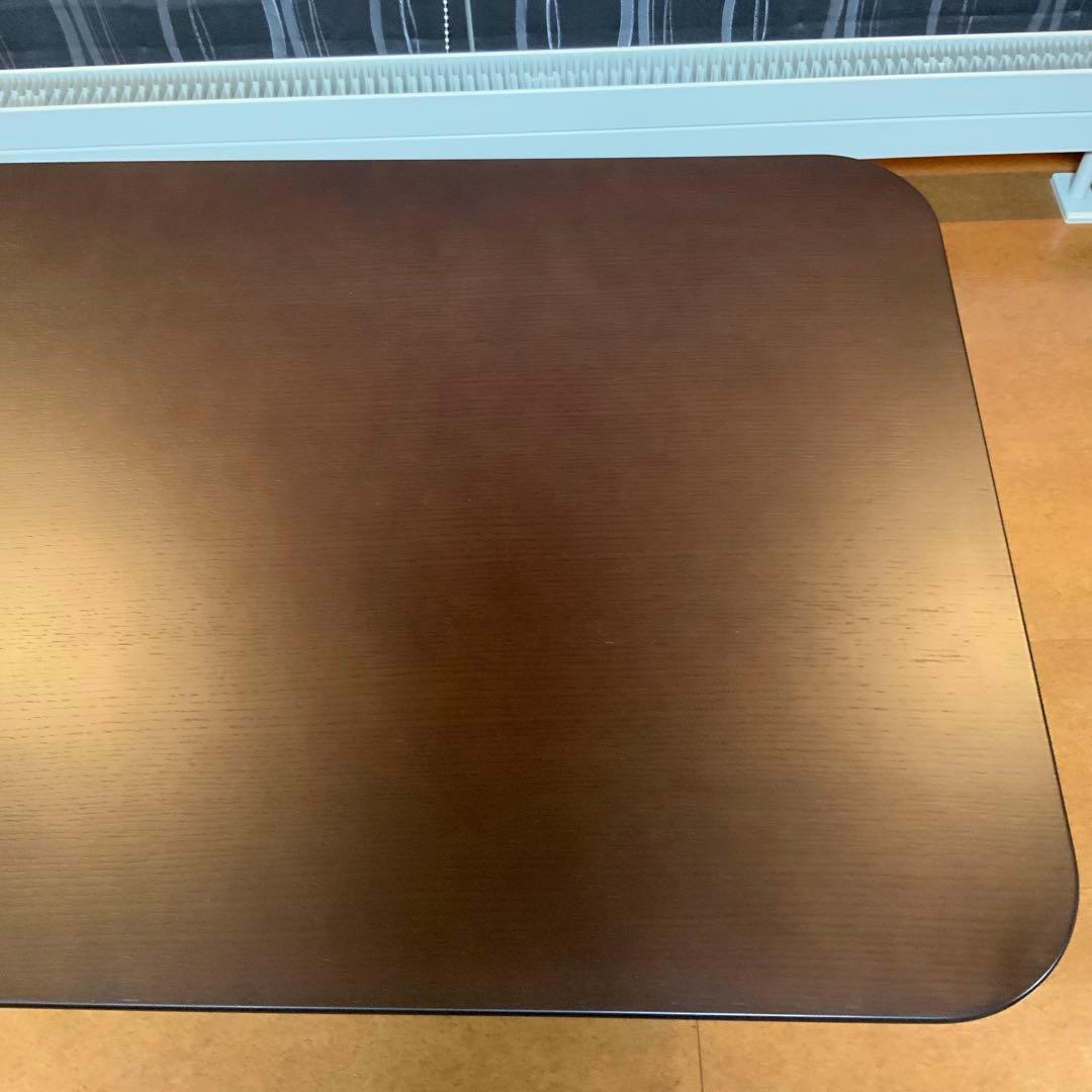 【ニコちゃん大王】昇降テーブル【ニトリ】コラボ120DT DBR