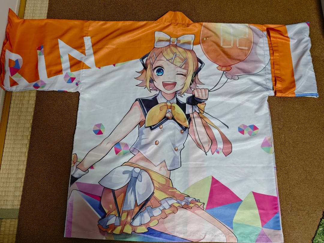 マジカルミライ 2018 フルグラフィックLIVEハッピ 法被 鏡音リン