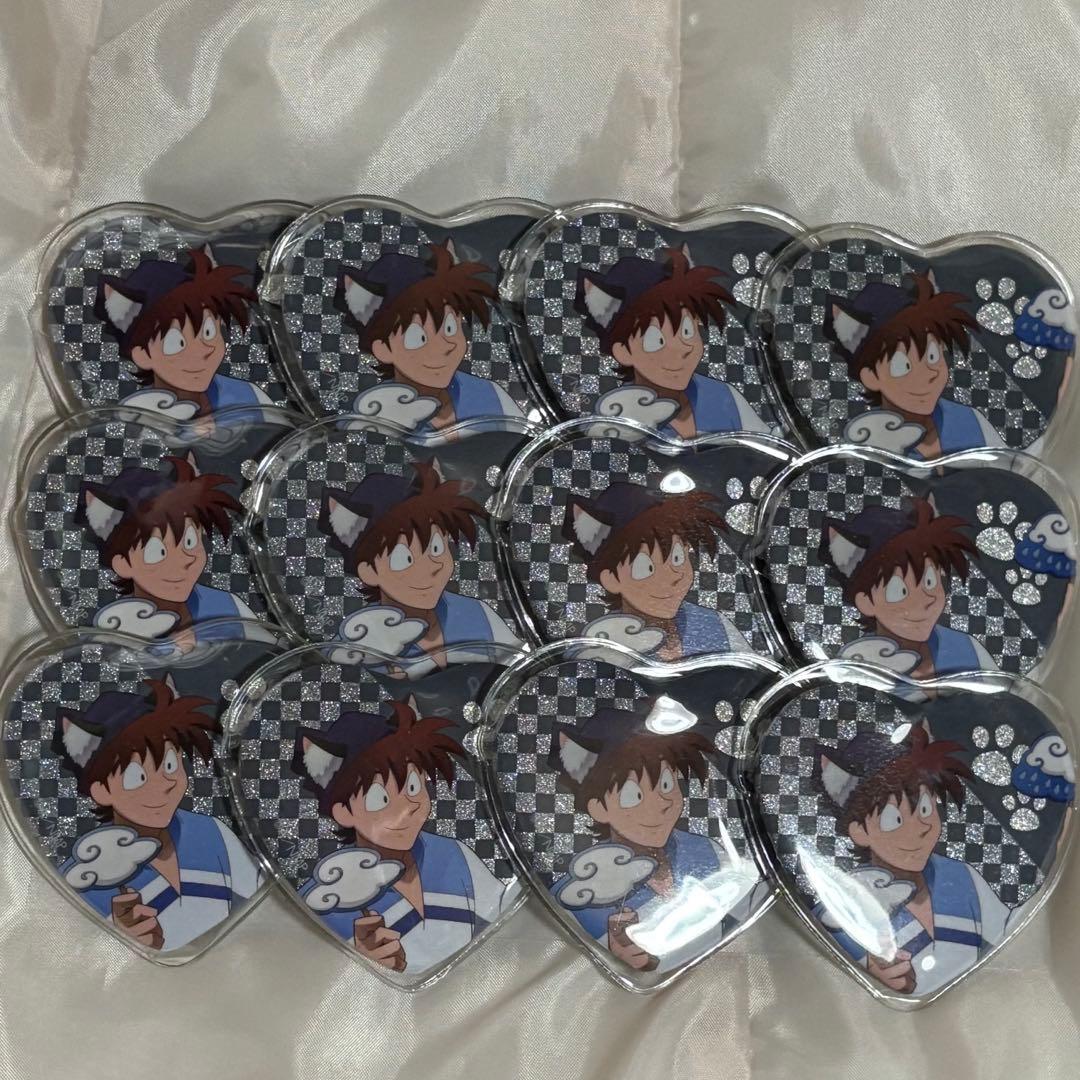 忍たま乱太郎 土井半助 ナンジャタウン ハート缶バッジ 81点 忍たま乱