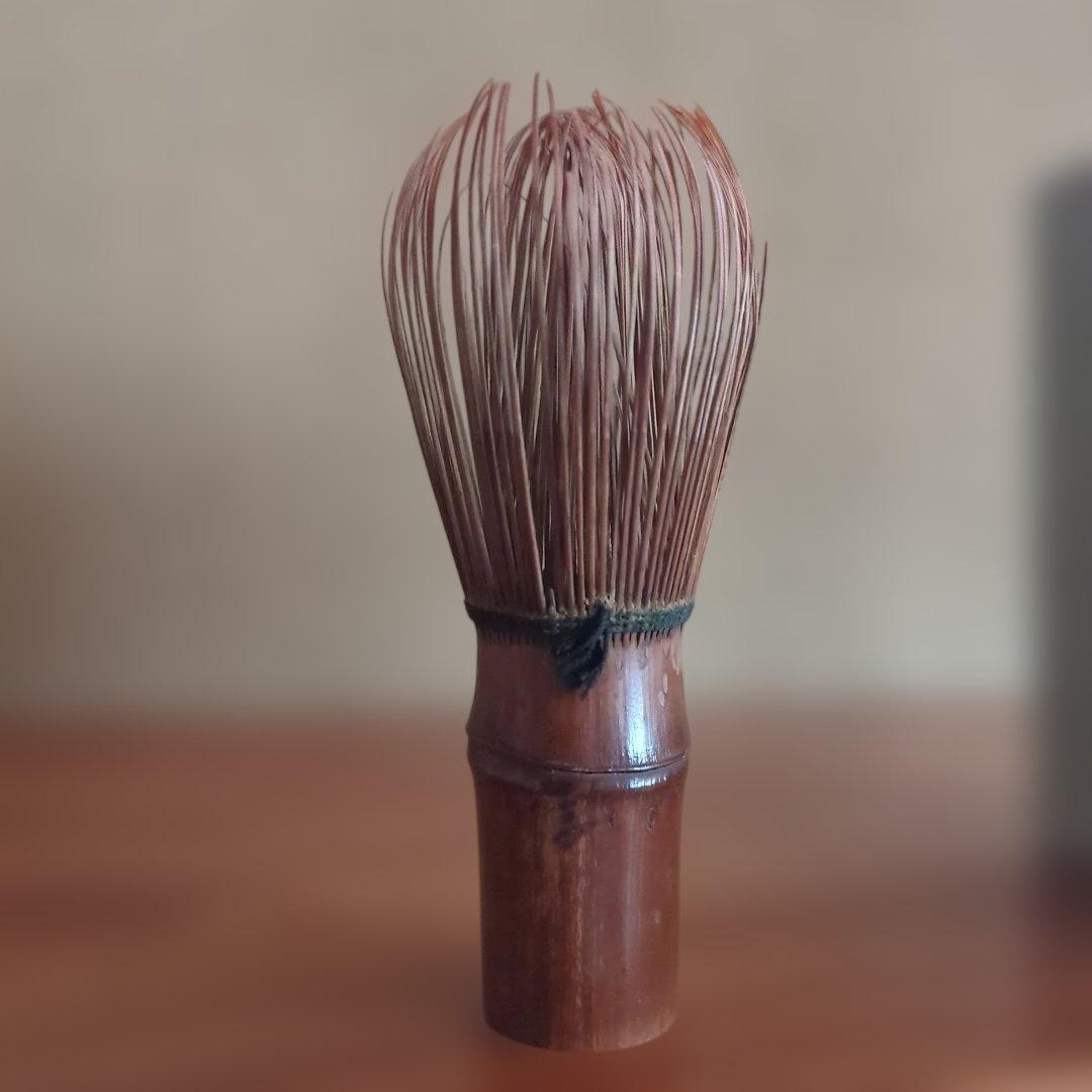 スス竹 茶筅 箱入り 中荒穂茶筌 ボロボロ