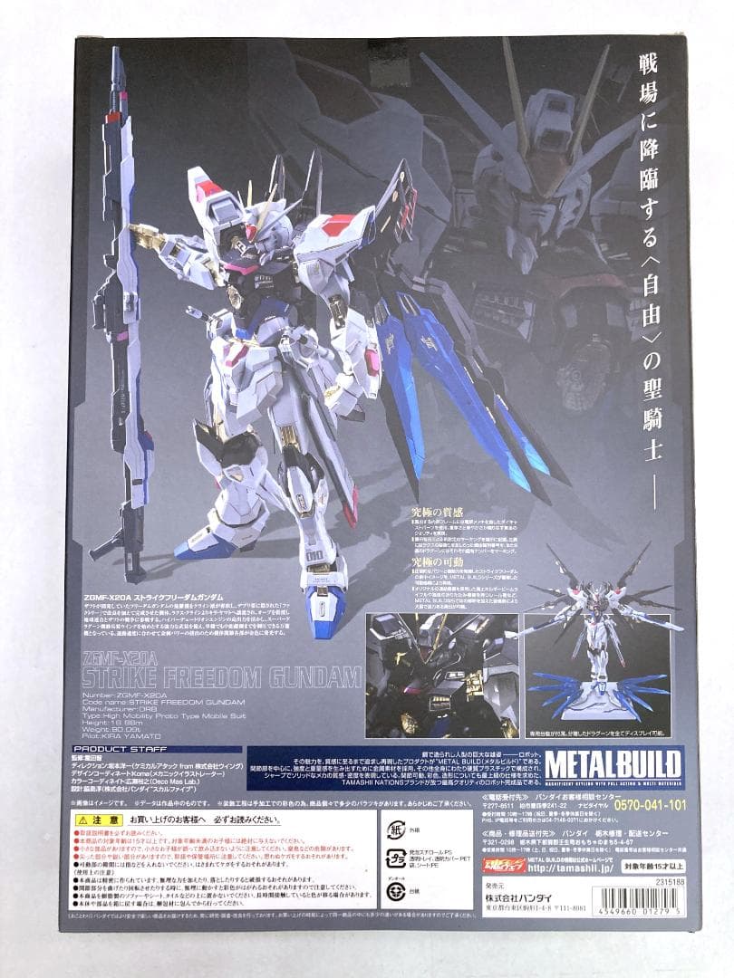 L BUILD ストライクフリーダムガンダム＋光の翼オプションセット