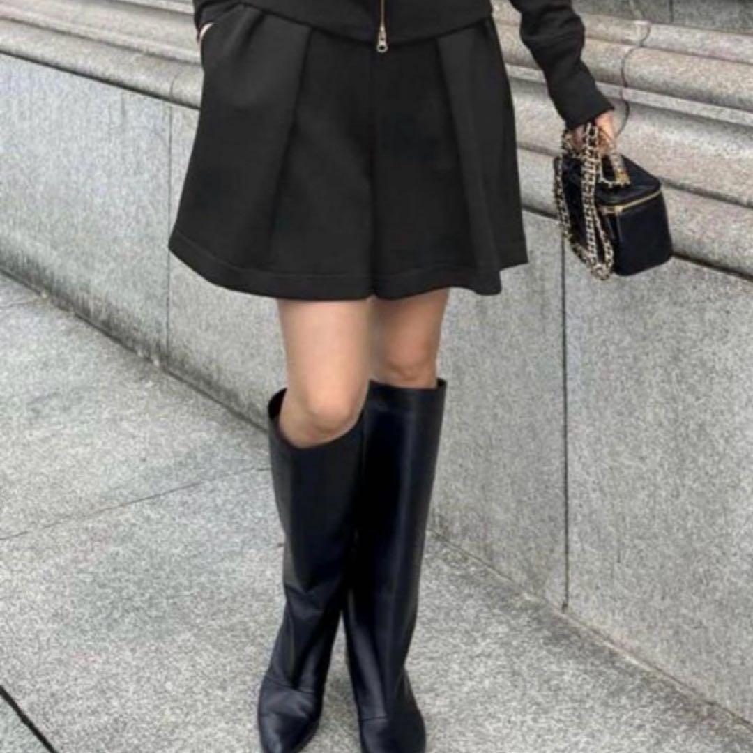 JENNE美ラインストレッチ キュロット 日本製 完売品 ジェンヌ