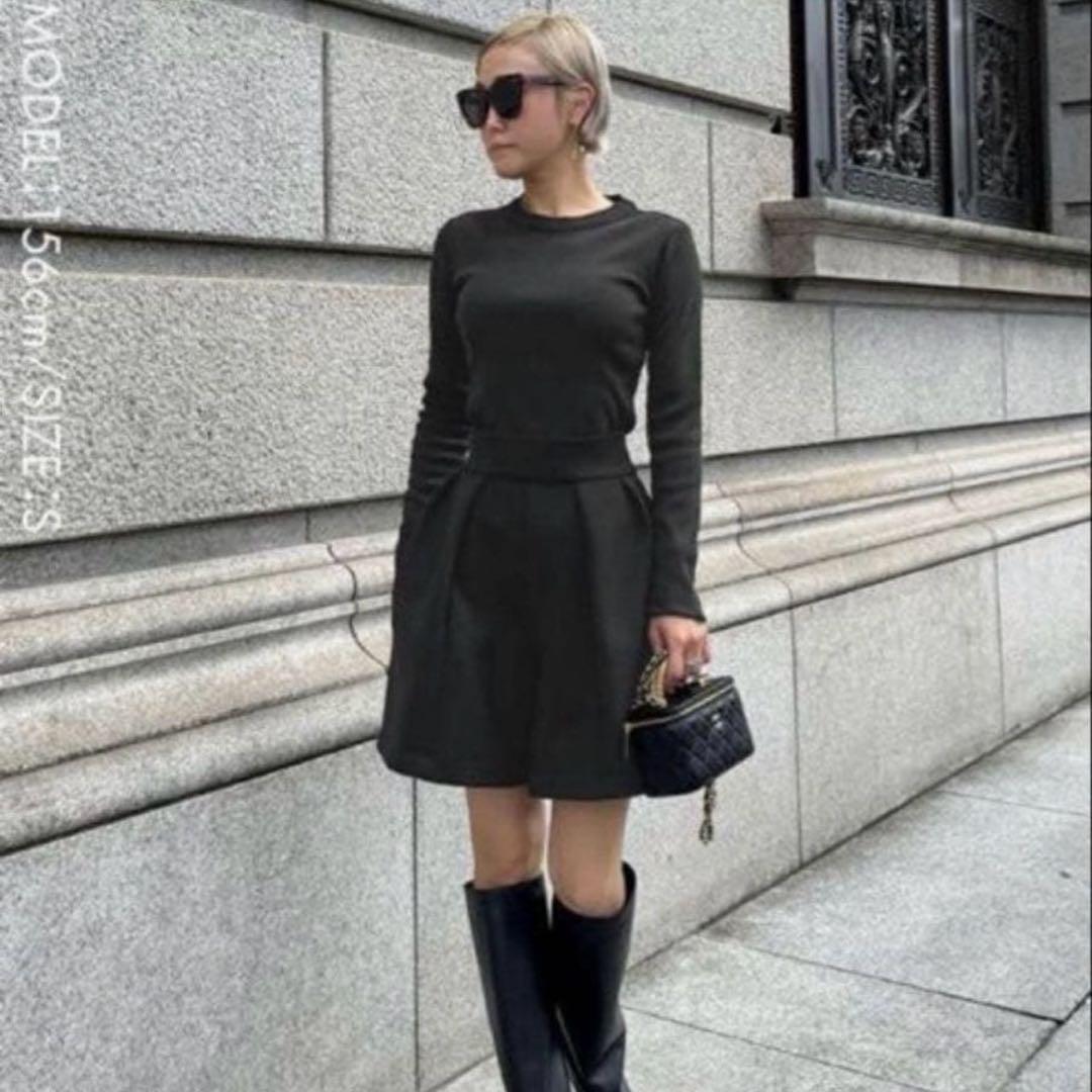 JENNE美ラインストレッチ キュロット 日本製 完売品 ジェンヌ