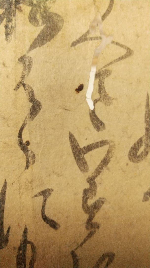 筆者不明 連歌古筆歌切 里村紹巴 細川藤孝？(幽斎) 藤堂良政？