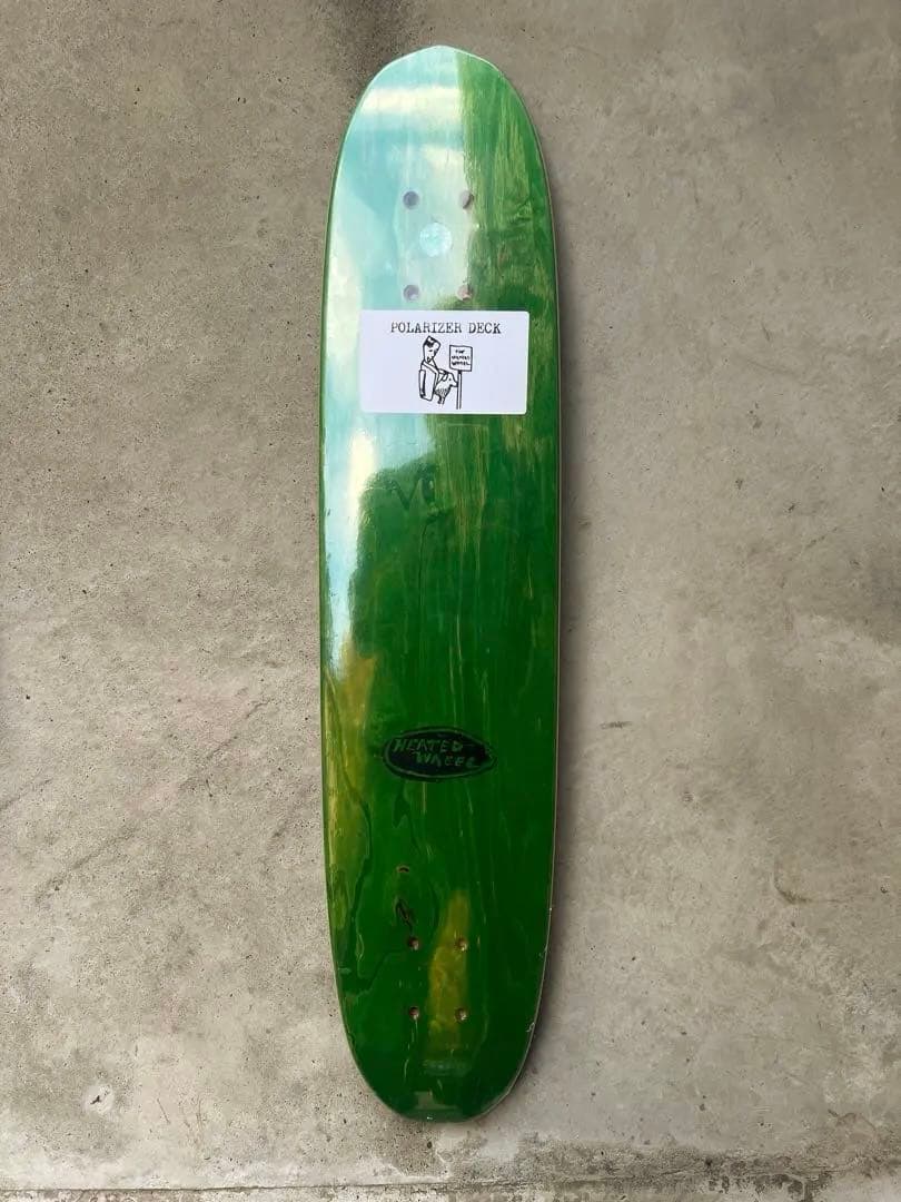 スケートボード Heated wheel polarizer