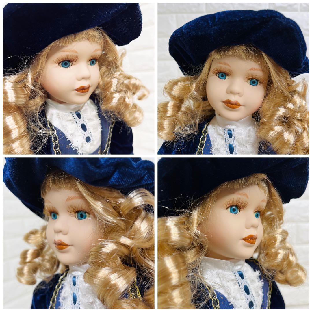 アンティーク ビスクドール フランス人形 ブルーアイズ ブロンド 人形