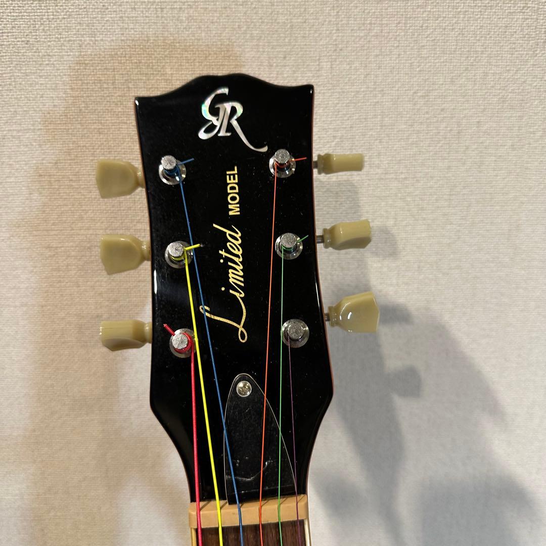 【美品♪】 GrassRoots アンプ内蔵ギター G-LPS-MINI CHS