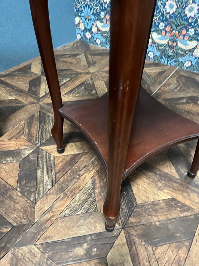 アンティーク花台猫脚飾り棚ヴィンテージ古道具古民家カフェ