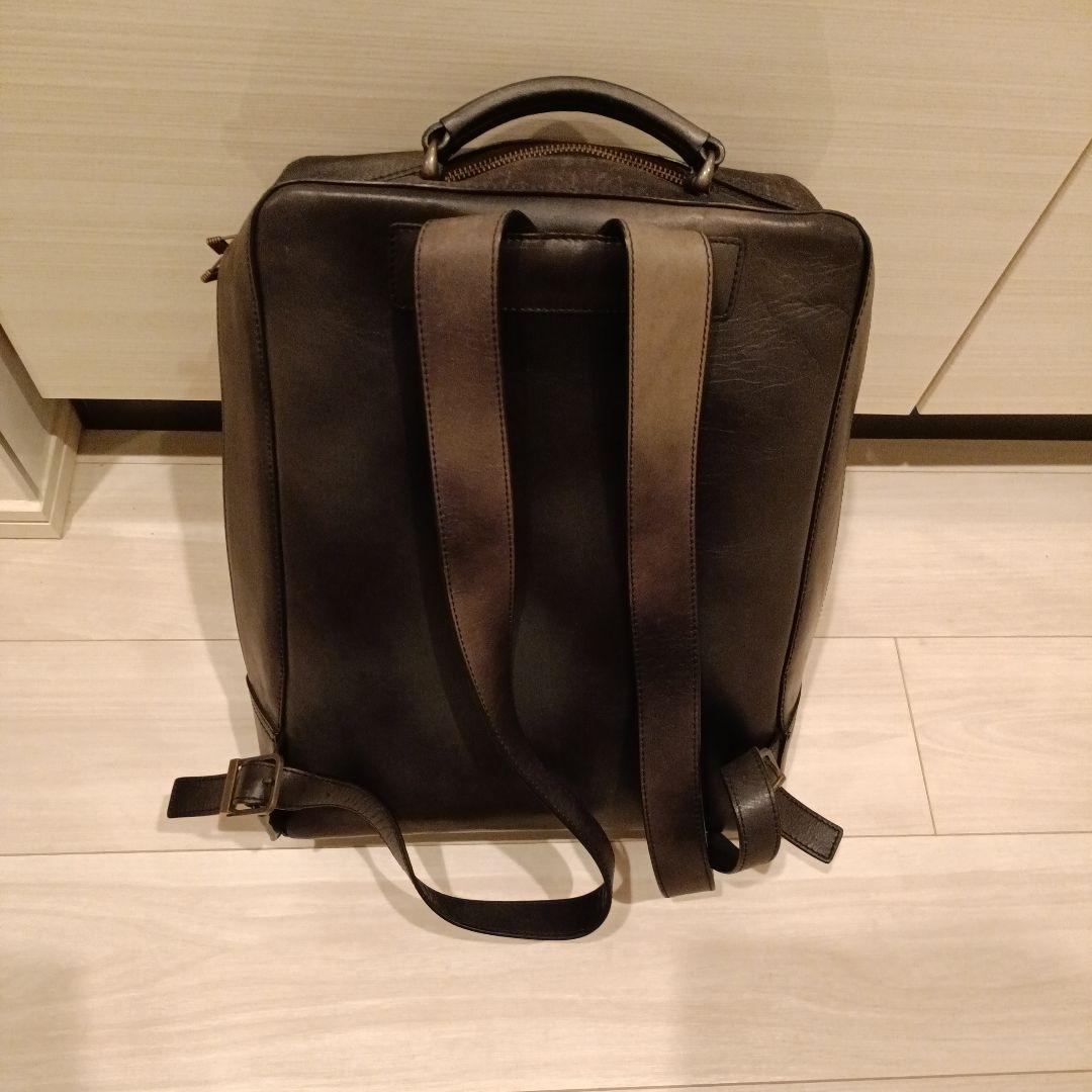 マザーハウス　 レザー ビジネスバッグ