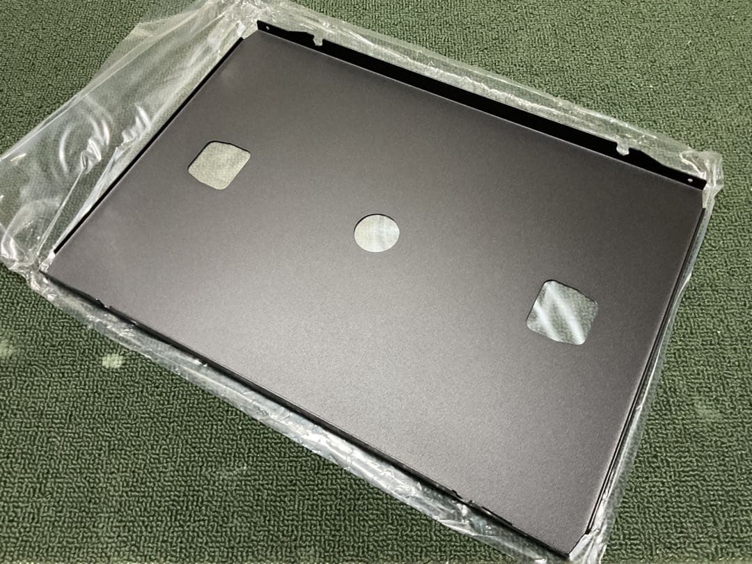 非売品 フラットバーナー 専用リッドトレー ブラック スノーピーク