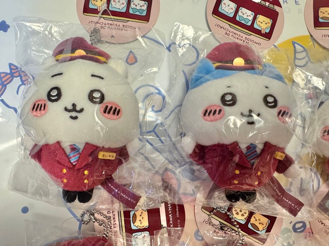 ちいかわ 阪急電車なマスコットコンプリート　6点セット