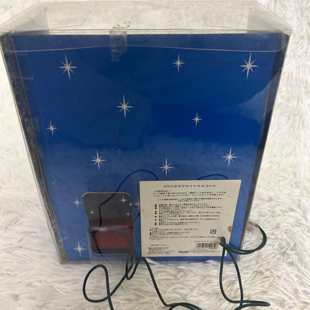 激レア サンリオ　ハローキティ　ジオラマライトマスコット　クリスマス