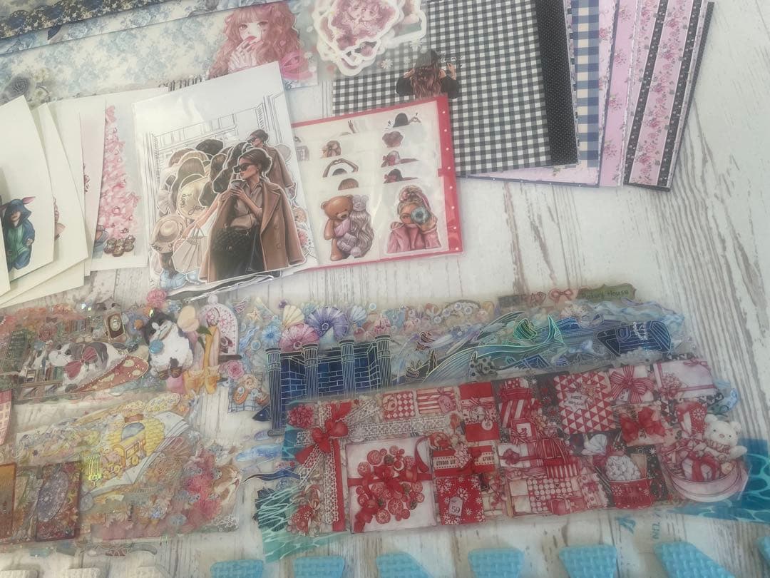 最終お値下げ☆コラージュ素材　大量まとめ売り　追加あり☆