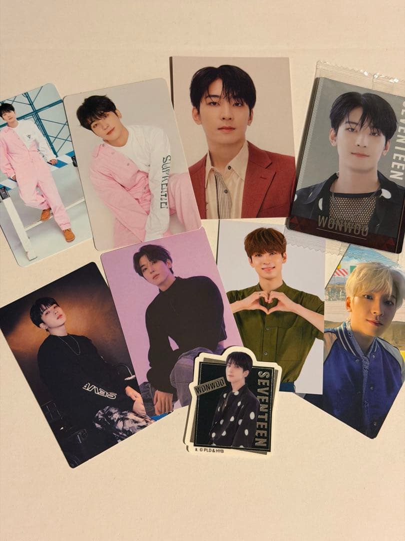 SEVENTEEN WONWOO ウォヌ トレカセット - メルカリ