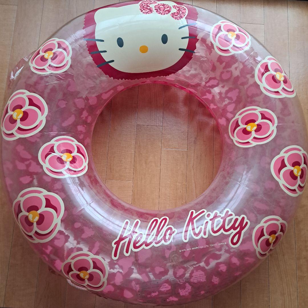 ハローキティ☆浮き輪☆Bigサイズ 1人用 ピンク - メルカリ