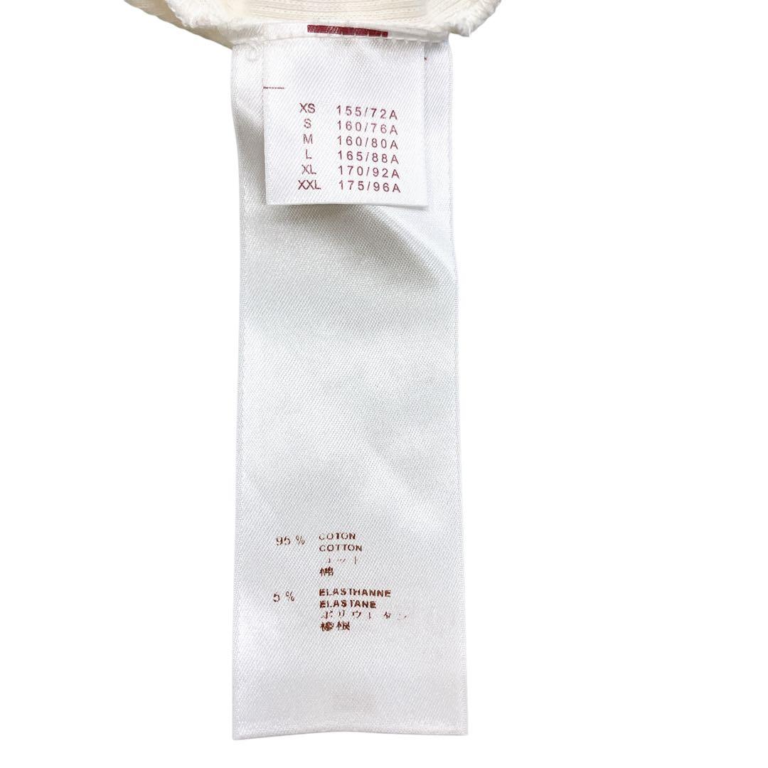 マカ116 美品 ルイヴィトン タンクトップ トップス ビーズ ロゴ ホワイト