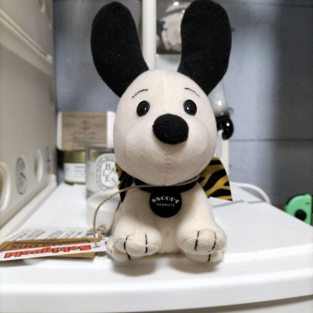 スヌーピーぬいぐるみ　レトロンズ 1950sヴィンテージ　トラ柄リボン 梅田限定