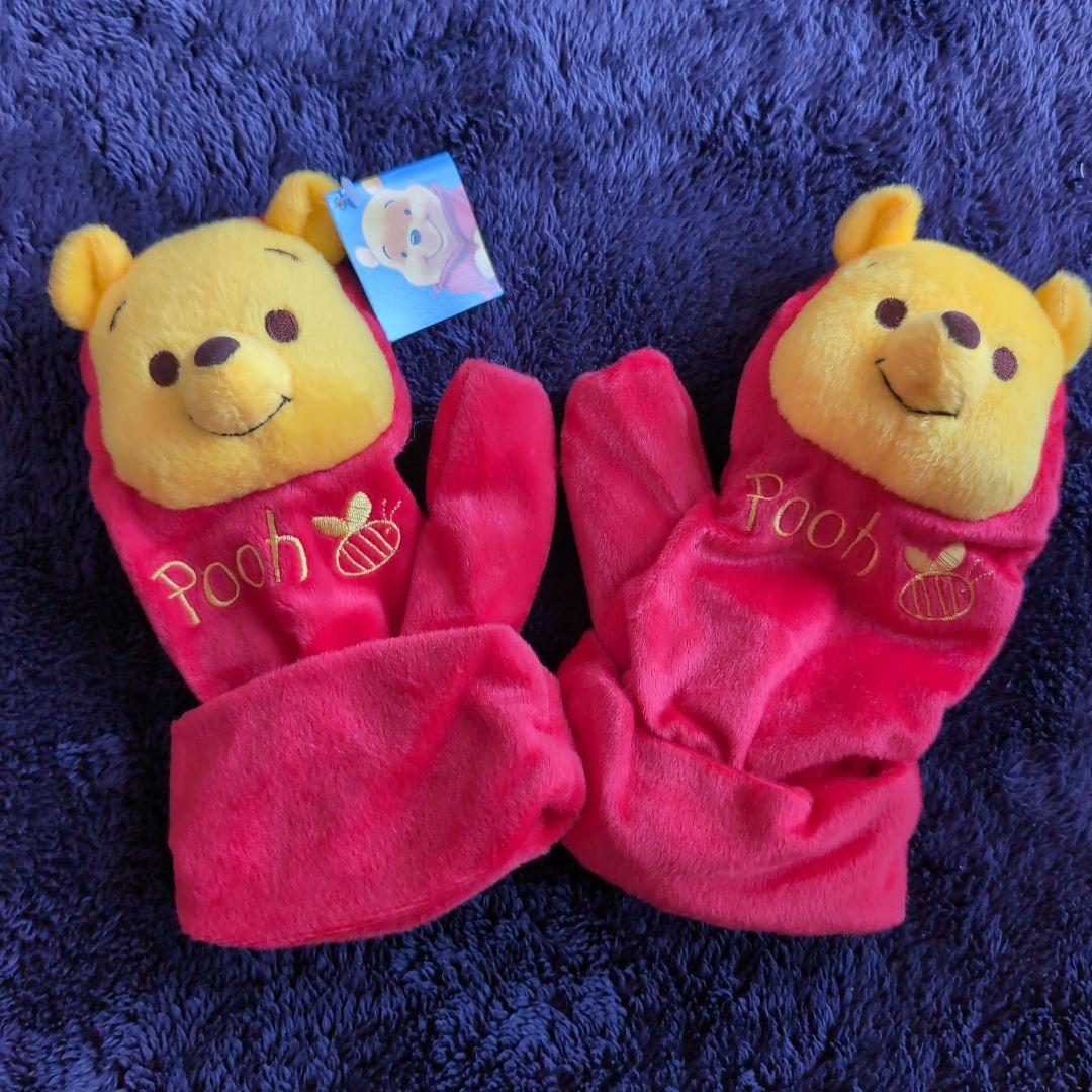 プー さんグローブ片手のみ可愛いディズニー