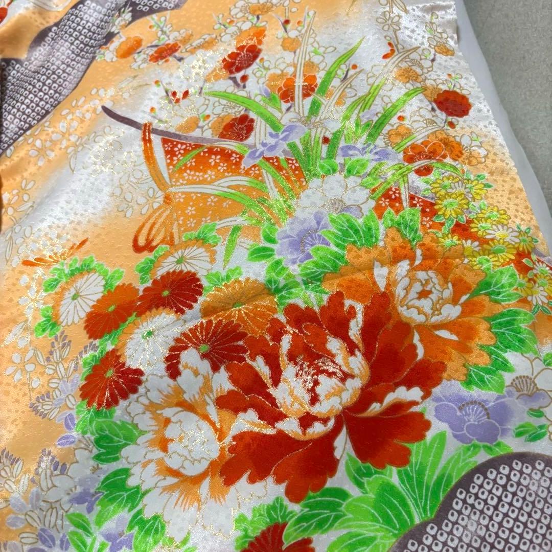 売り切り！本日限定半額！ 七五三 7歳 着物セット 牡丹柄