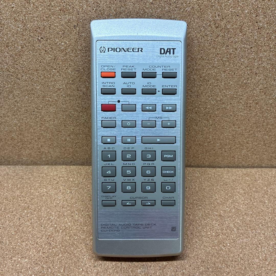 (8525) パイオニア オーディオリモコン CU-D010 Yahoo!オークション -「pioneer dat」(リモコン) (オーディオ機器)の