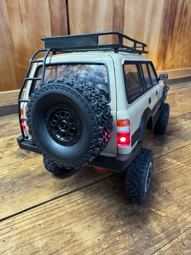 WPL C54 ランクル80 ベージュ色 カスタム　動作確認済