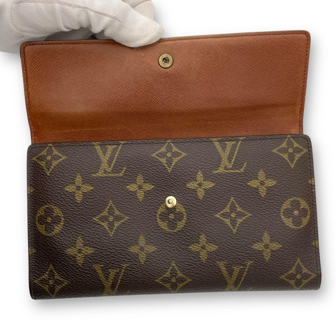 ルイヴィトン 長財布 モノグラム ポルトトレゾール インターナショナル