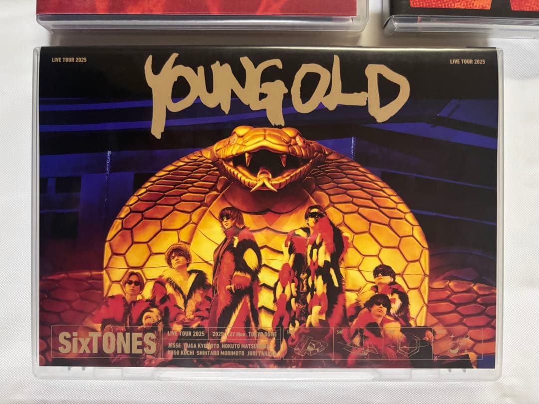 SixTONES「慣声の法則 in DOME」「VVS」「YOUNG OLD」 - メルカリ