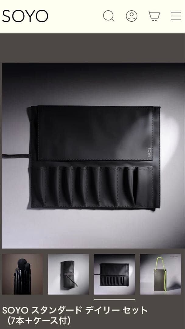 SOYO メイクブラシ　スタンダードデイリーセット