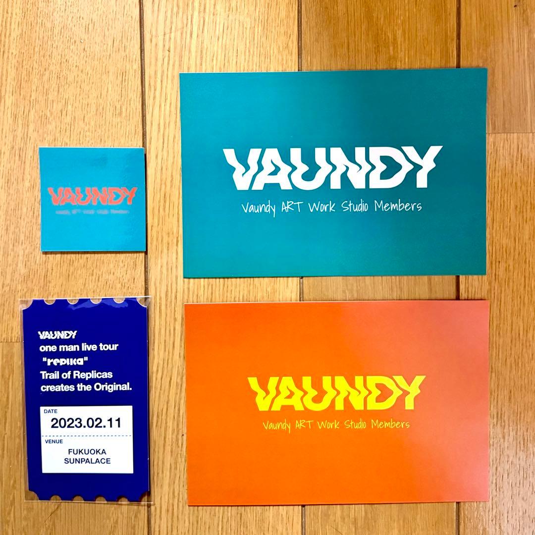 Vaundy 】チケットカード ステッカー (11月30日まで値下げ) - メルカリ