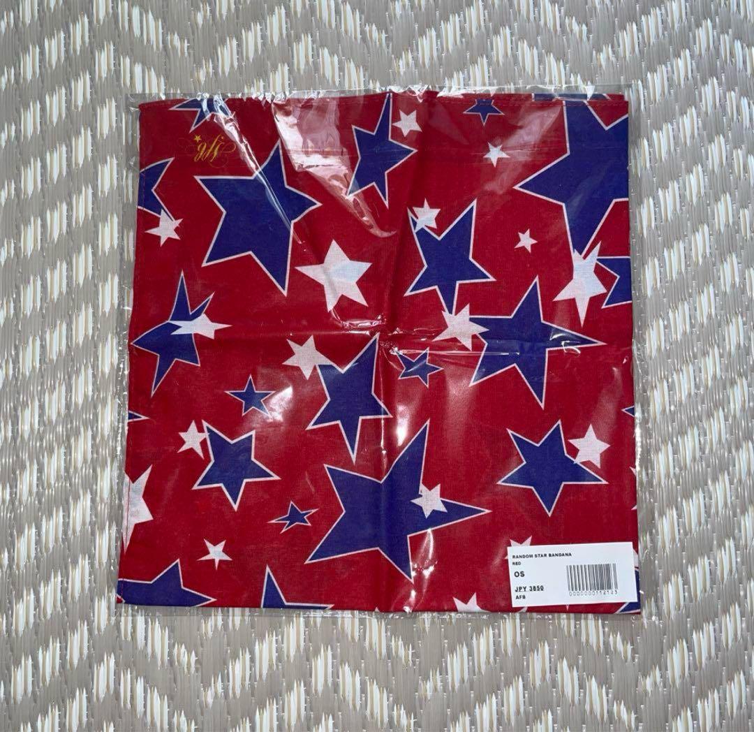 afb バンダナ スカーフ セット 星 y2k grunge